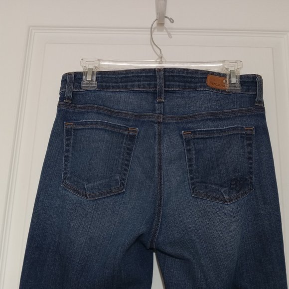 VIZCAINO Low Rise Skinny Leg Blue Jean, Size 4 - Picture 7 of 9